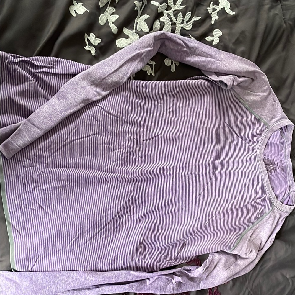 Purple Long Sleeve Top